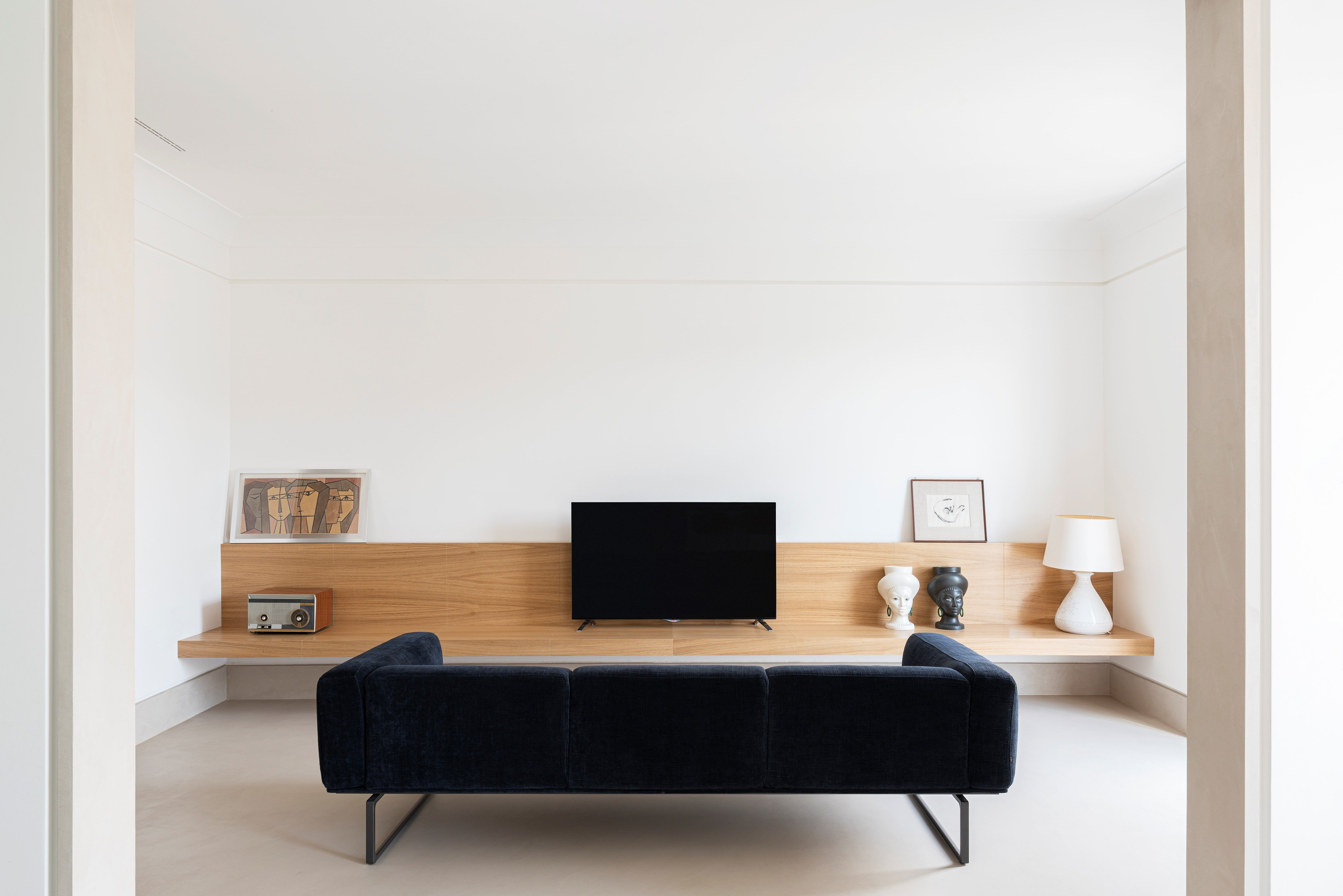 Bomori Architetti 设计的罗马平层公寓——视觉连接和现代风格-4
