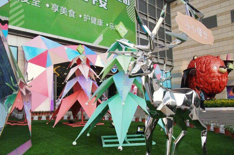 星河COCO city圣诞美陈-12