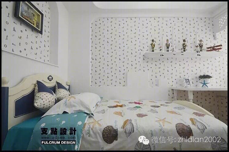 浪漫地中海,圣托里尼风情的婚房设计-38