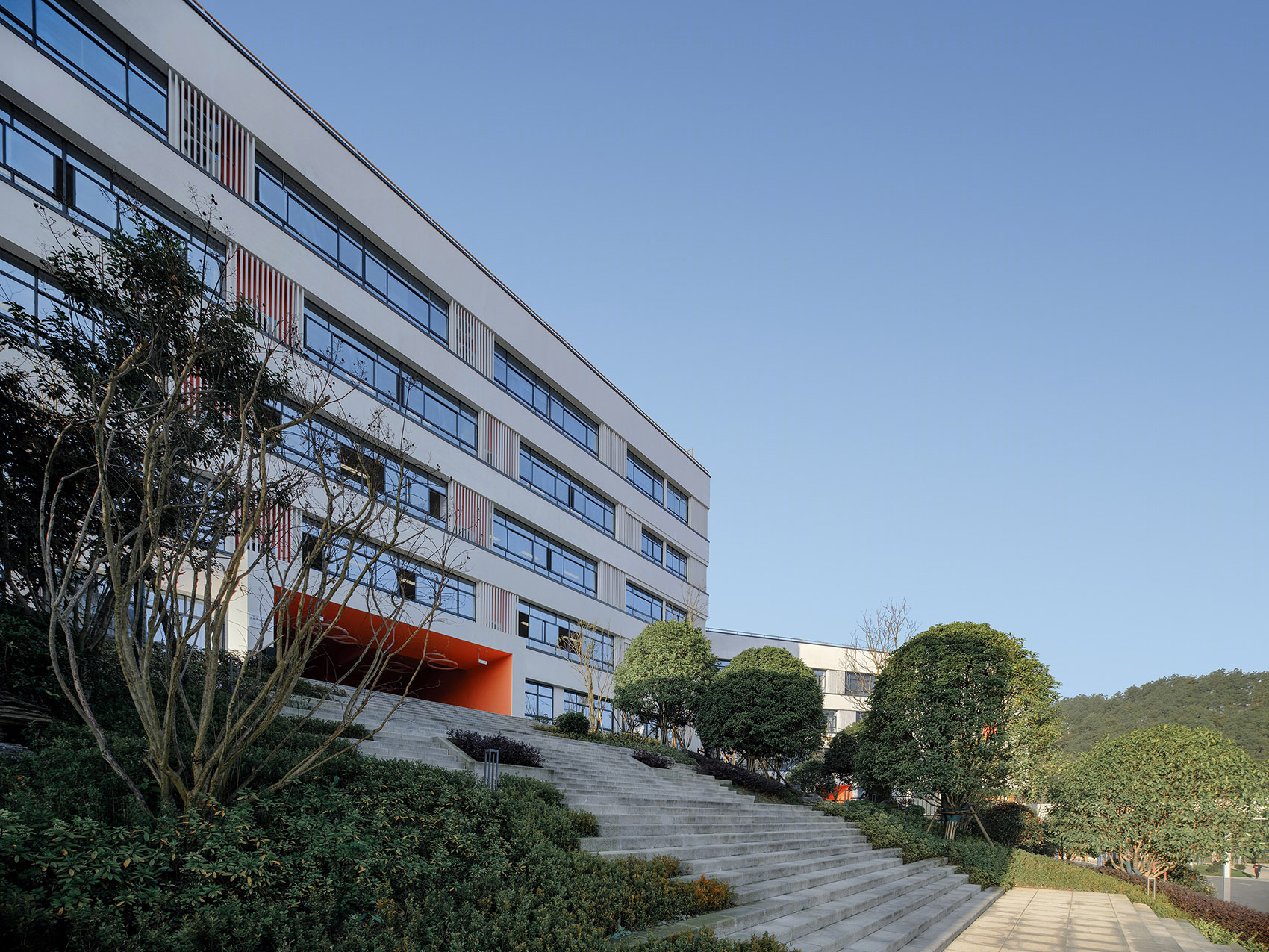 吉首中驰·湘郡礼德学校丨中国湘西丨山东建筑大学建筑城规学院象外营造工作室-109