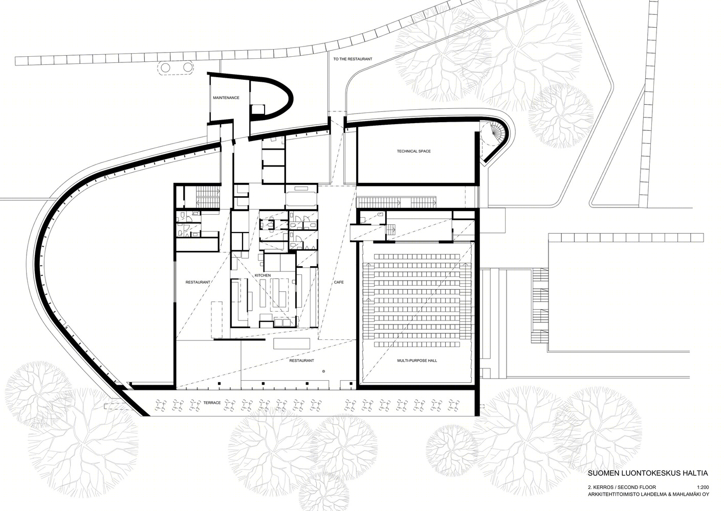 哈尔提亚 · 融入自然的芬兰自然中心（Finland HalTia Nature Center）丨Lahdelma & Mahlamaaki · Office Profile-76