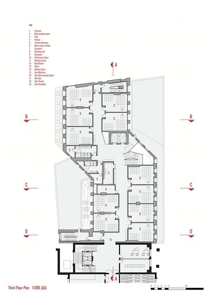 土耳其伊兹密尔经济大学外国语教学楼丨AUDB Architects-114