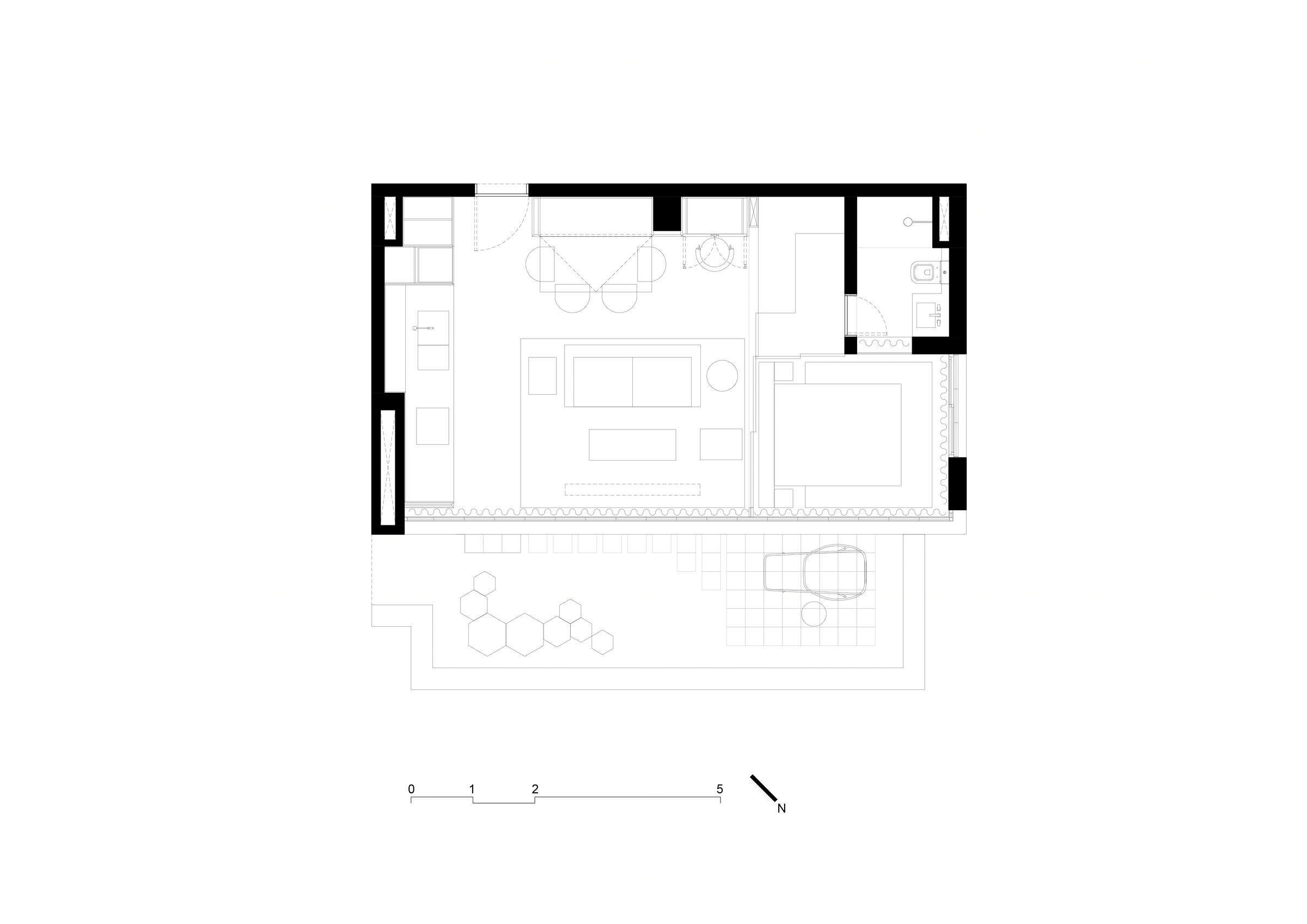 巴西 Moema 平层公寓设计丨巴西圣保罗丨FCStudio-15