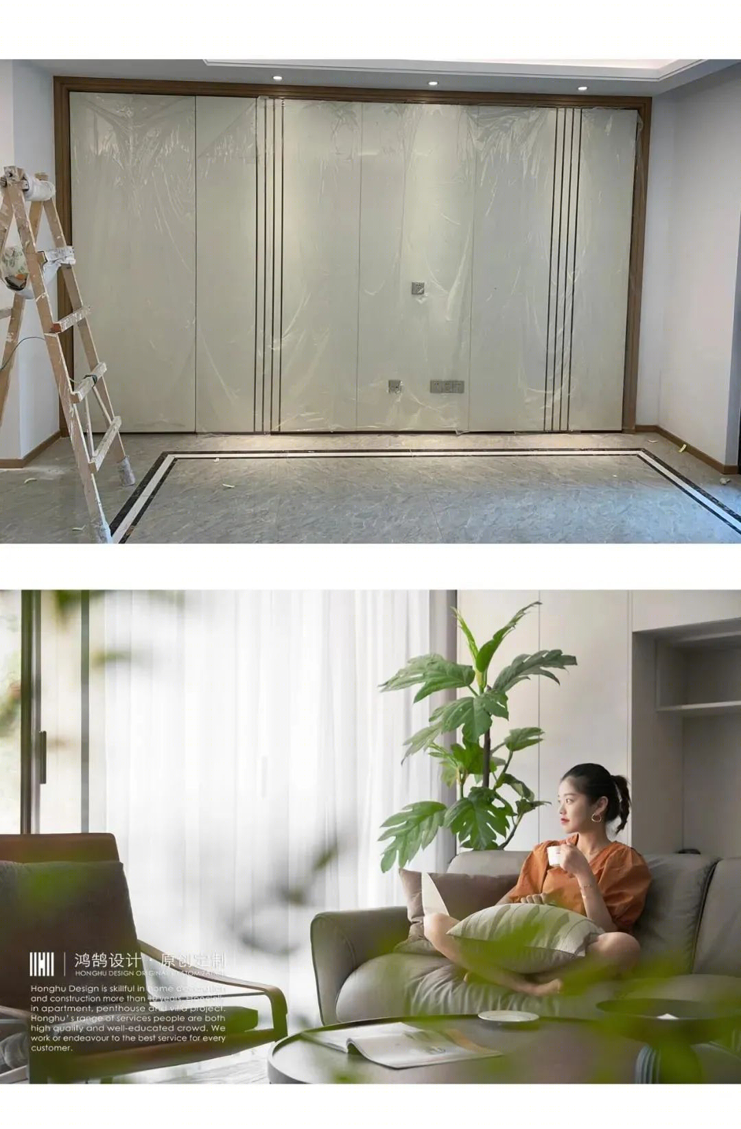 140㎡现代简约精装房,打造聚居生活空间-13
