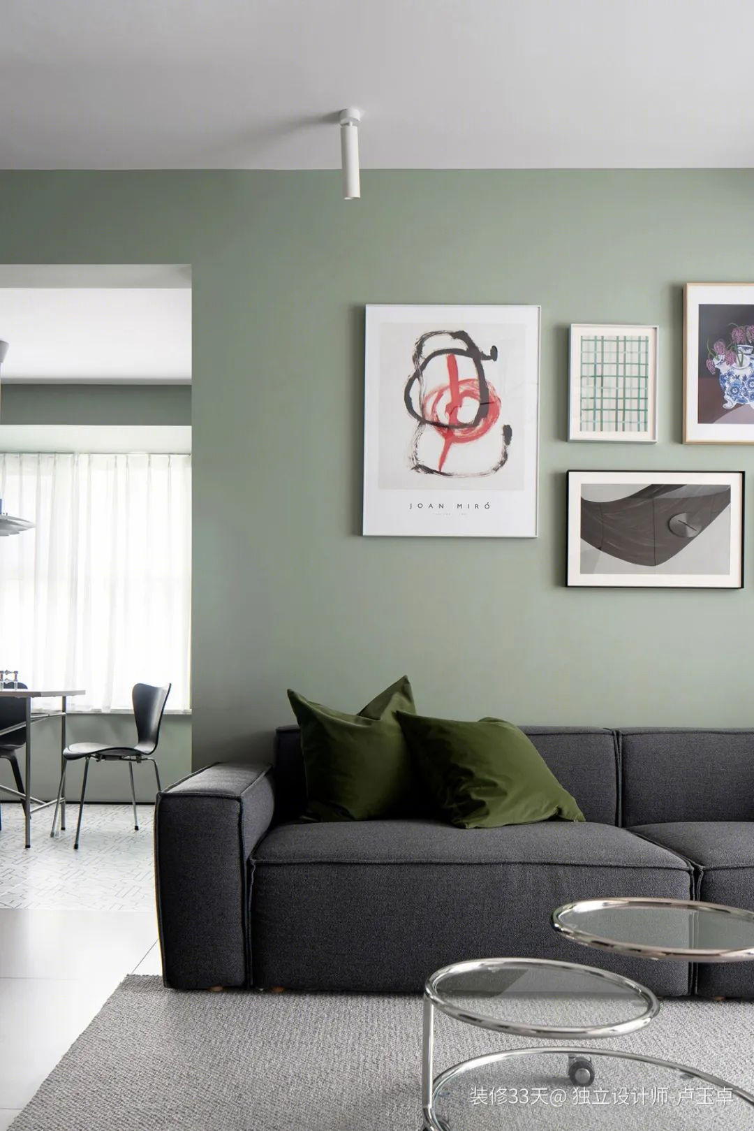 绿色清新实用四室住宅设计丨中国青岛丨独立设计师卢玉卓（青岛）-19