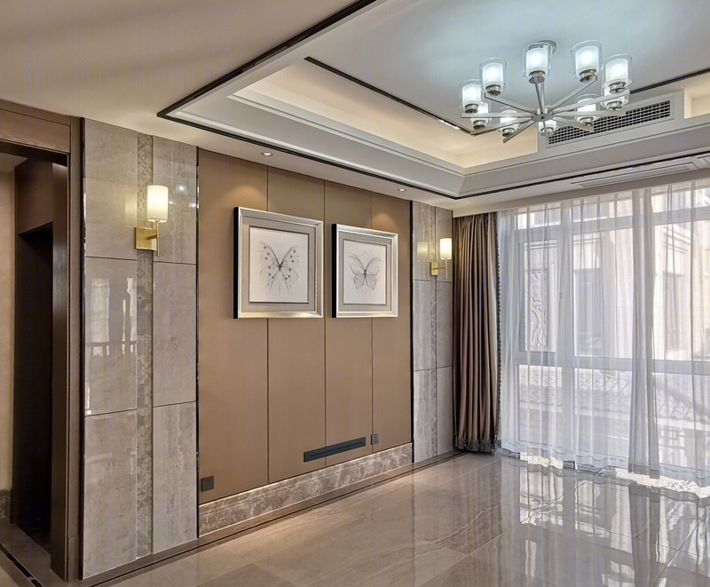 现代轻奢风格典范，曲照军打造 680M2 高品质生活空间-17