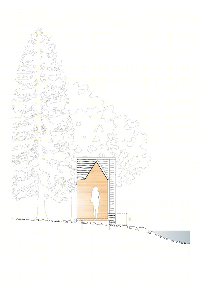 法国木堆积木小屋-14