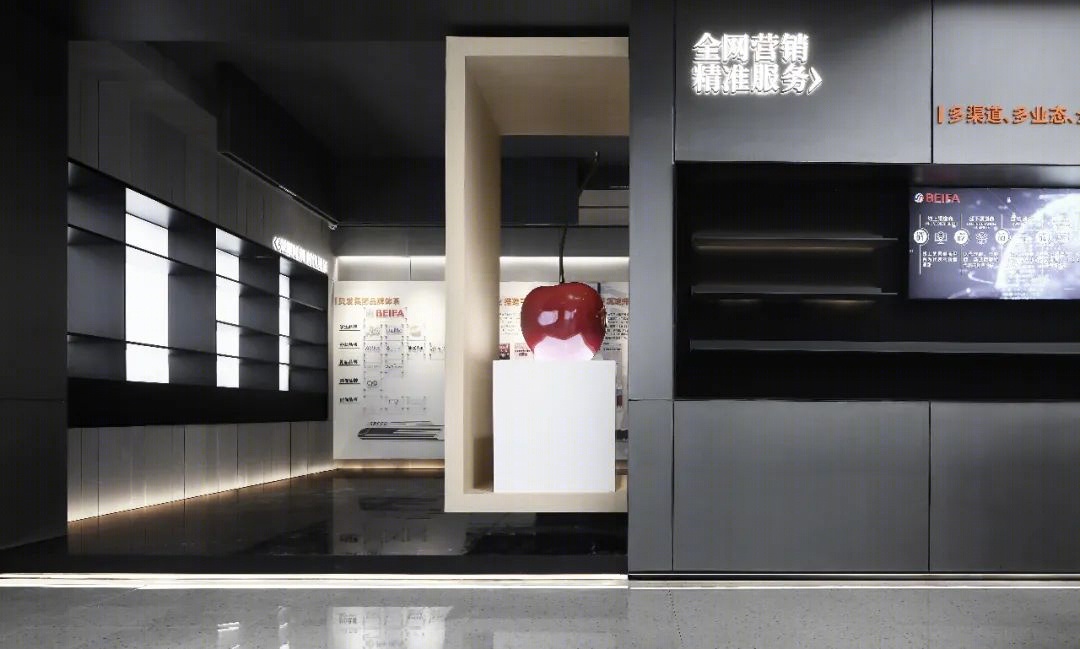 贝发集团展示中心 | 时空交叠的现代简约空间-24