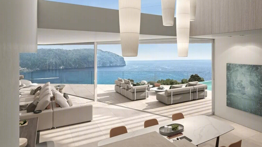 马略卡岛海景画廊别墅丨西班牙丨E5 Living-21