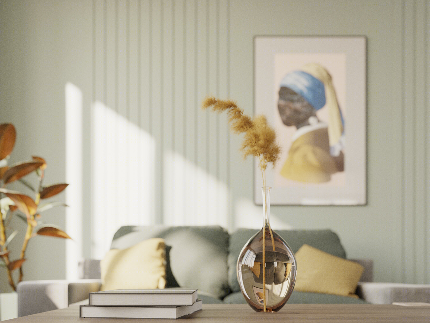 Anastasiya Gushchina丨平层丨Interior Design / calm tones-1