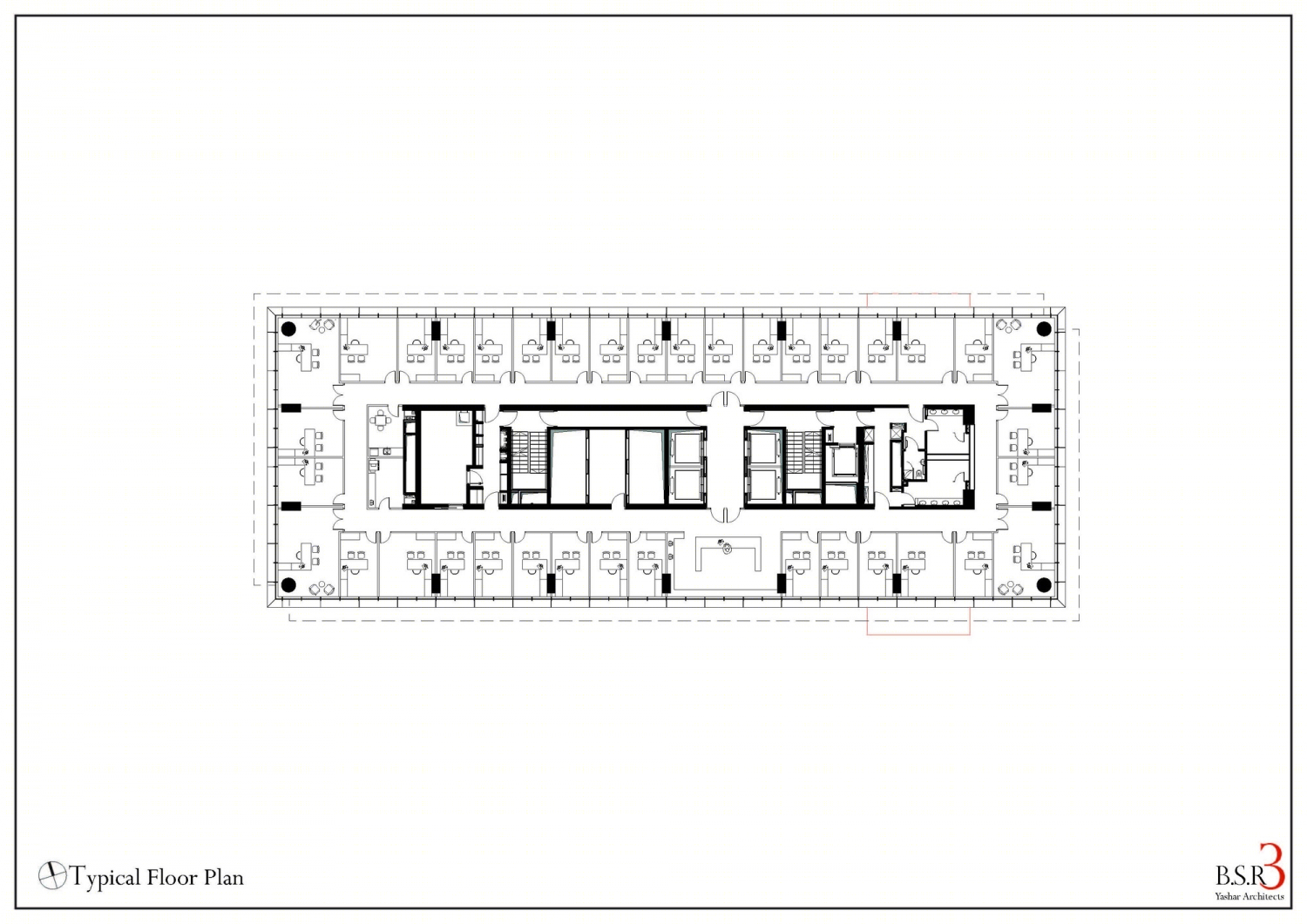 特拉维夫创新垂直商务中心 · BSR 3+4丨Yashar Architects-48