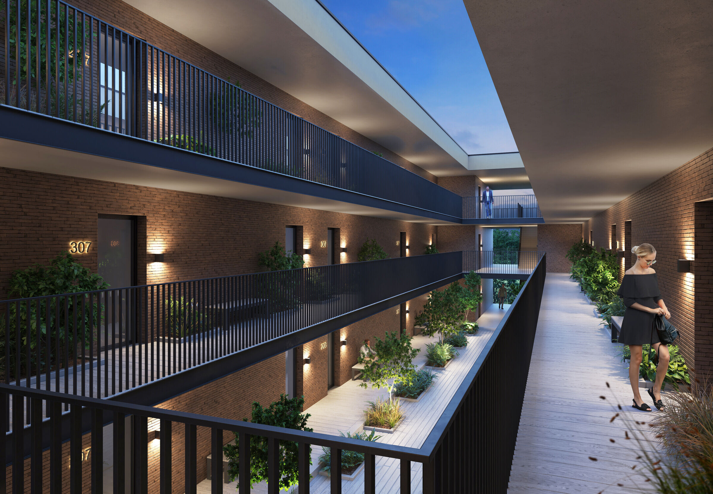 比利时 Park View 公寓丨CONIX RDBM Architects-14