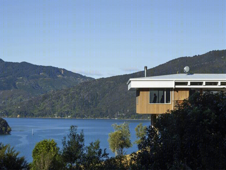 新西兰峡湾观景小屋丨Irving Smith Architects-6
