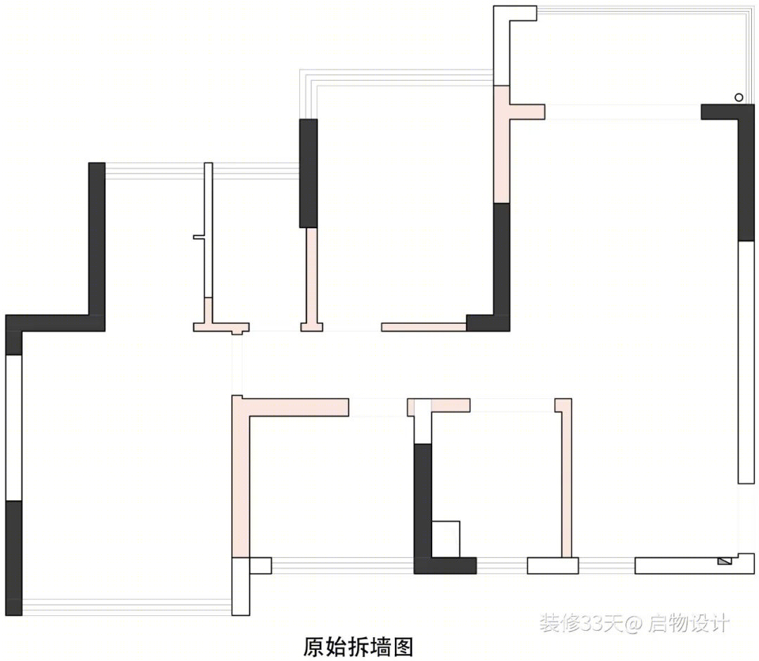 小清新复古混搭三室丨中国深圳丨启物设计（深圳）-3