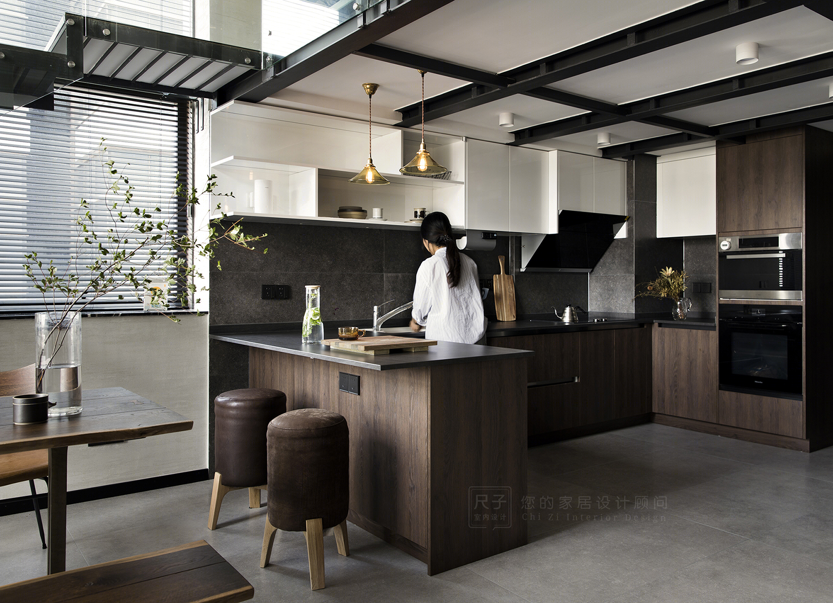 深圳 89㎡工业风 Loft | 自然原始，光影交织-31