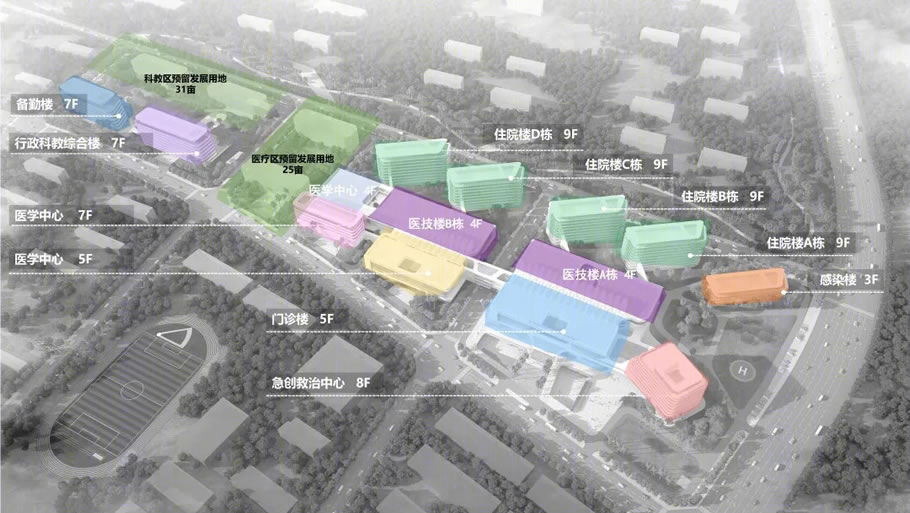 海南医学院第一附属医院江东新院区总体规划-10