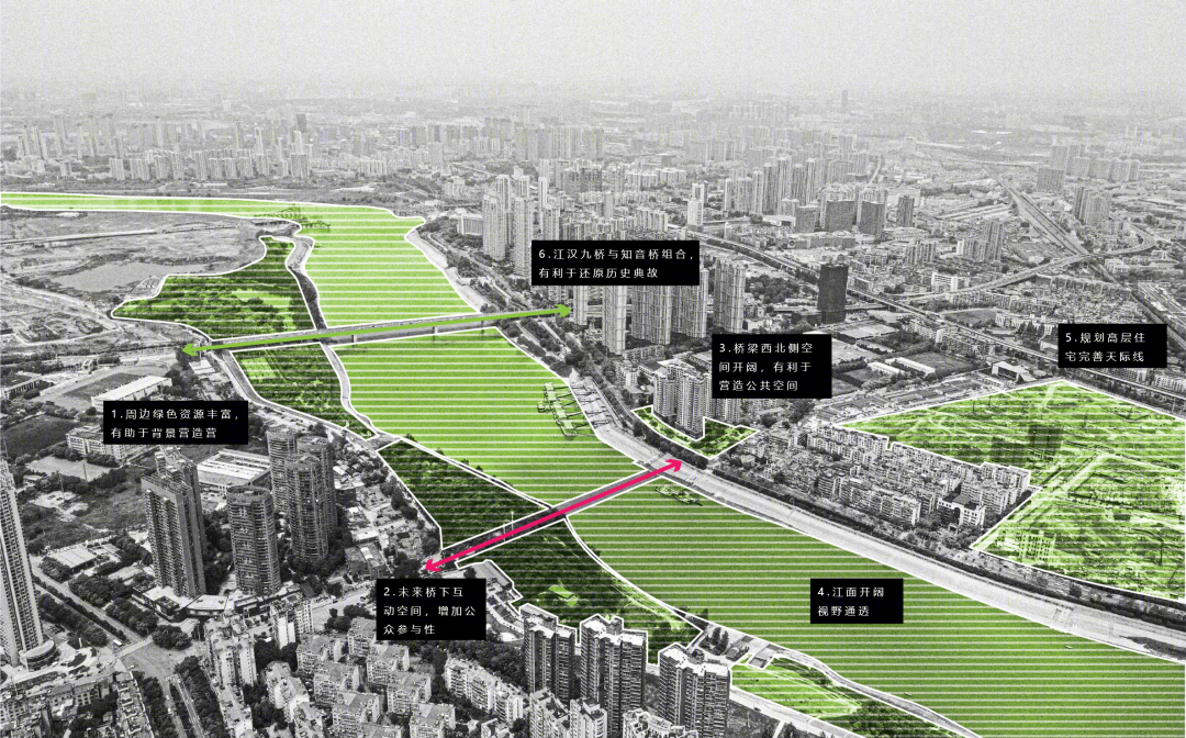武汉江汉九桥及多福路慢行桥概念性方案设计征集项目丨中国武汉丨奥雅纳工程咨询(上海)有限公司-11