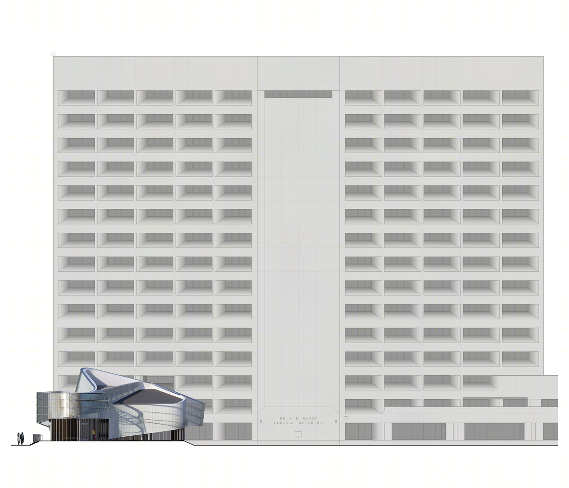 美国 AH 麦考伊联邦办公室丨Schwartz,Silver Architects-66