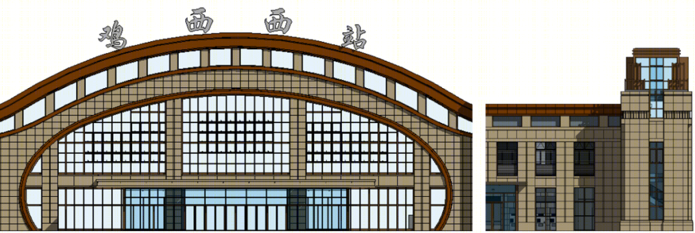 新建牡丹江至佳木斯铁路客运专线鸡西西站站房及站区工程丨中国鸡西丨中铁二十二局集团有限公司-47