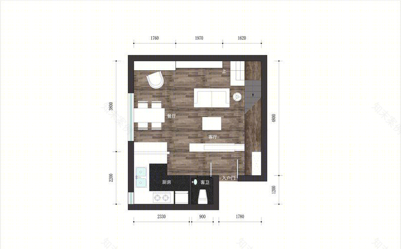 上海 29 平米老房子变形记 | 层高 6 米多的轻 Loft 公寓-49