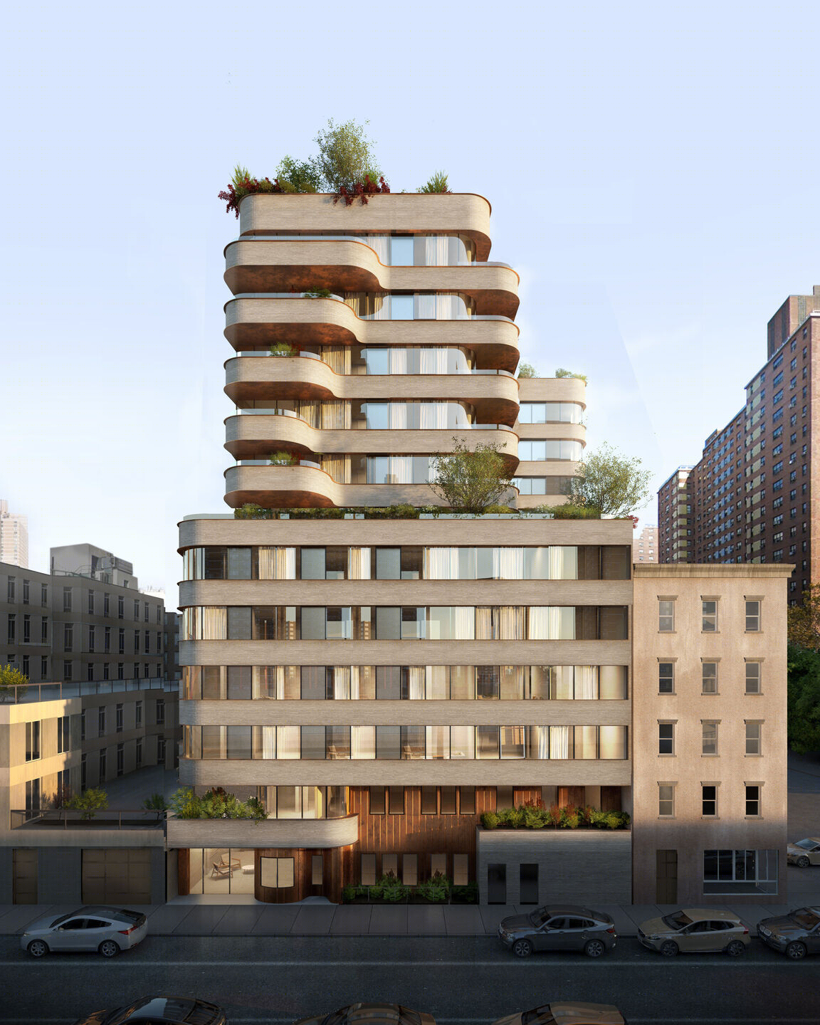 纽约 208 Delancey 公寓丨美国纽约丨ODA Architecture-5