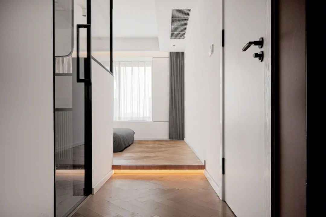 墨绿色++ 水泥灰，打造复古简约家居空间-25