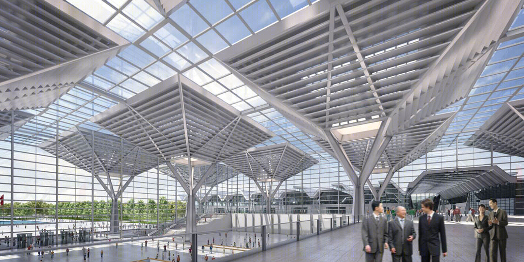 天津国际会展中心——gmp 的巨型展览空间设计-19