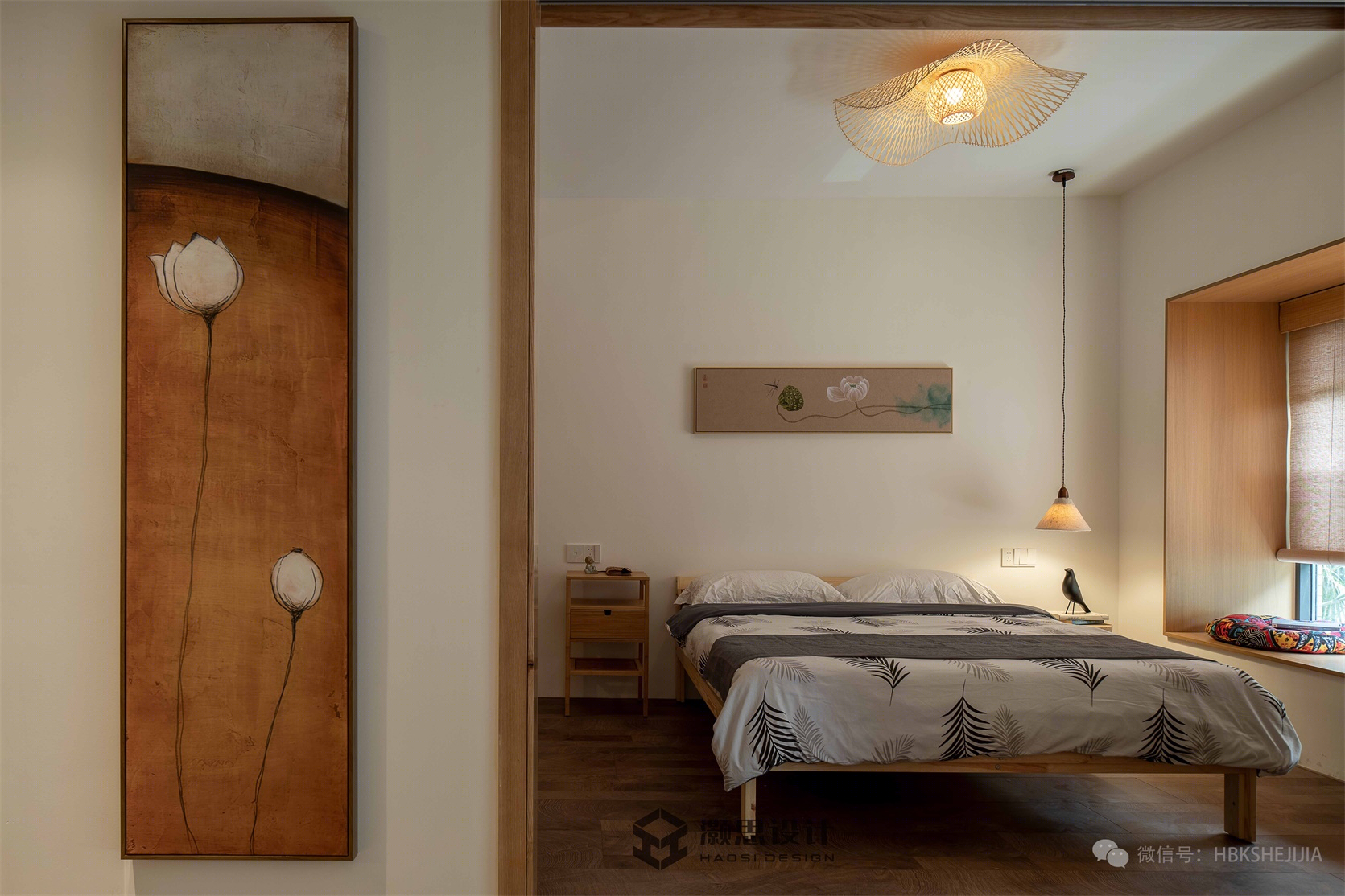 80m2 原木禅意居住空间丨中国广州丨H·BK Space Design-15