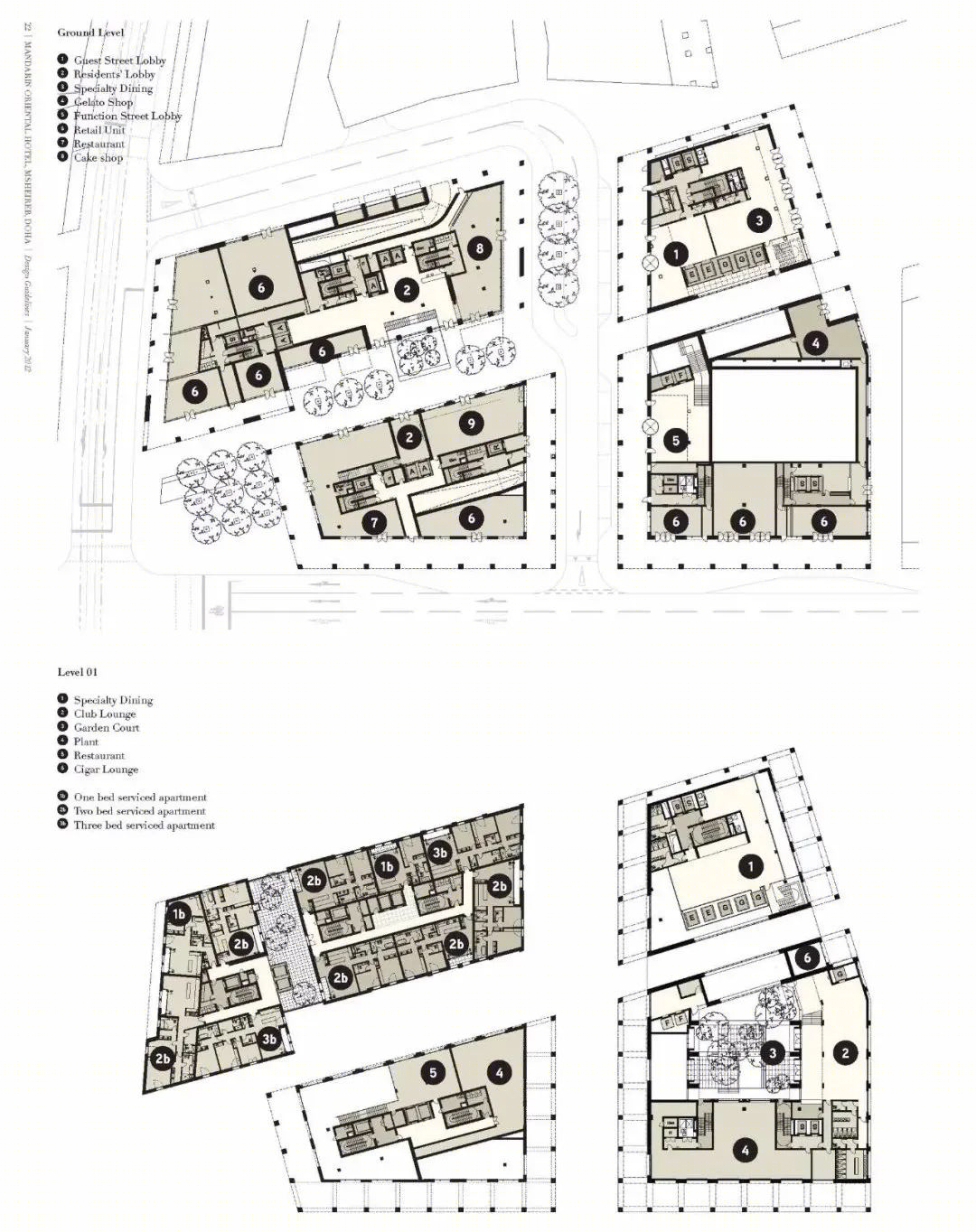 多哈文华东方酒店及住宅丨卡塔尔多哈丨John McAslan + Partners-36