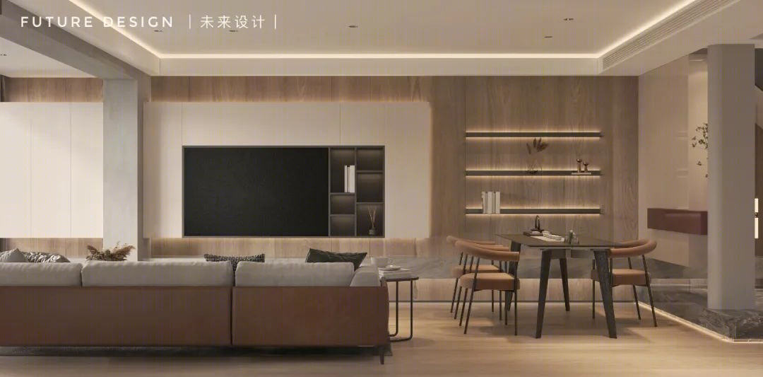 现代中式家居设计丨中国龙岩丨未来设计-15