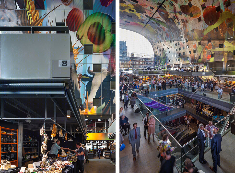 鹿特丹市场 (Markthal Rotterdam)-68