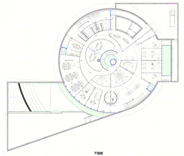 波兰华沙圆顶大厅“现代城市绿洲”设计丨GowinSiuta Studio建筑工作室-27