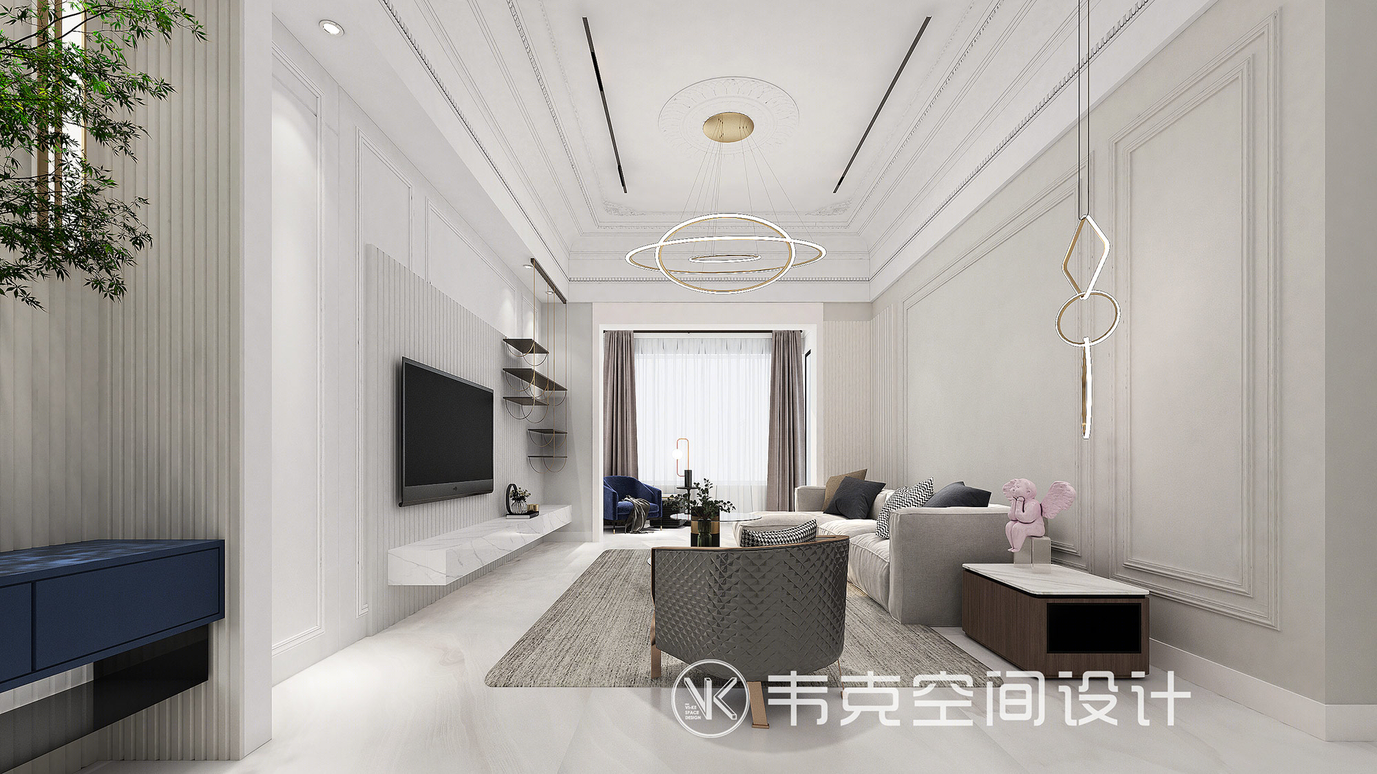 简约轻奢,温馨宜居——韦克空间设计案例解析-7