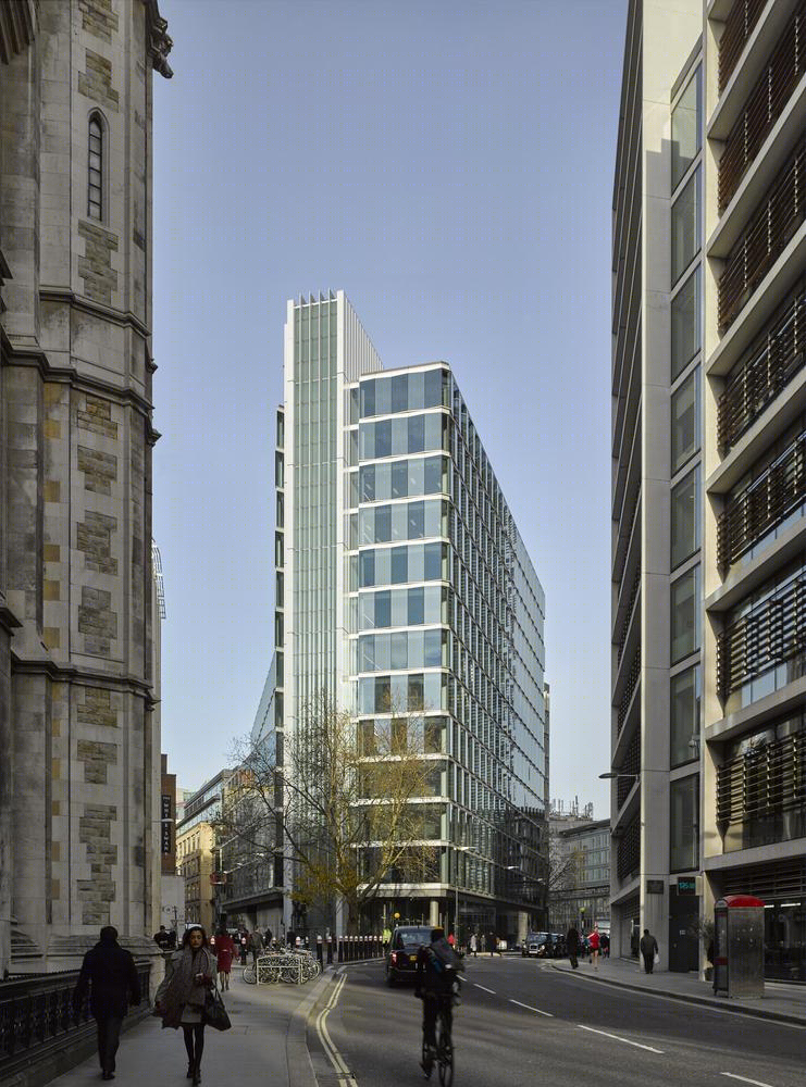 伦敦 New Fetter Lane 12 号办公建筑丨Doone Silver 建筑事务所,Flanagan Lawrence-17