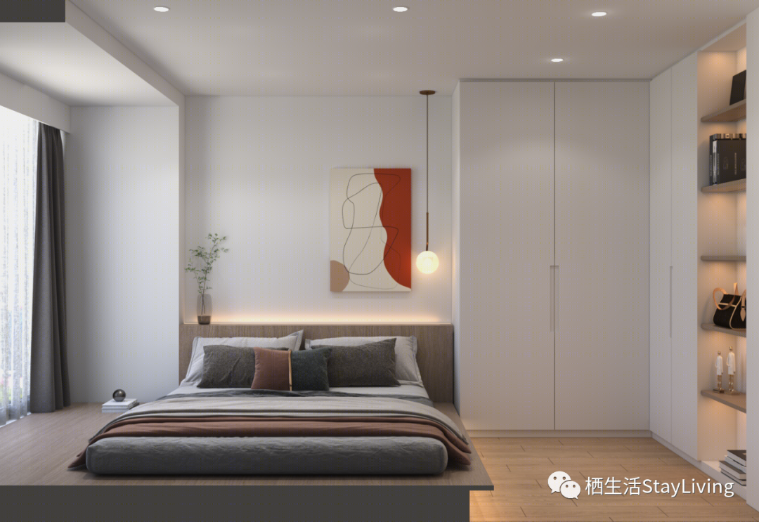 35㎡现代风奶茶治愈系小宅丨中国深圳丨栖设计团队-37