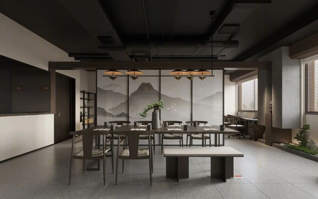 北京新中式办公室设计丨中国北京丨力高（潮州）装饰工程有限公司-16