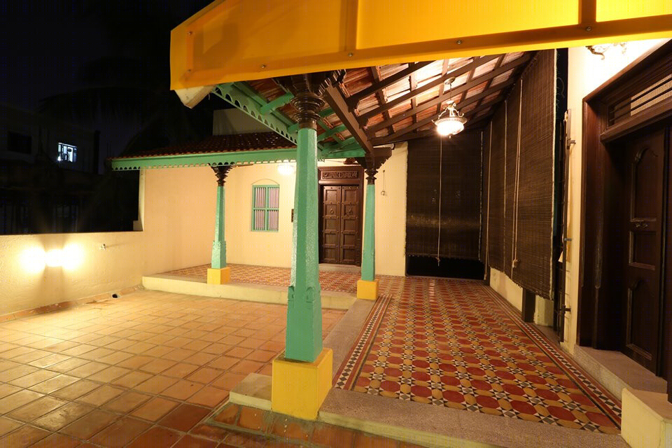 现代简约的印度 Chettinad 传统风格私人住宅-23