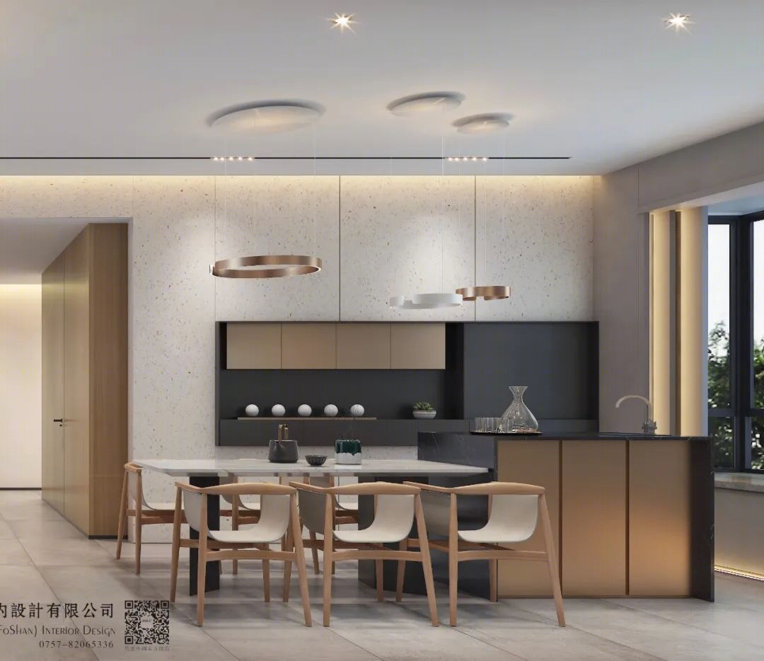 广东马思室内设计 | 219.71m²现代风，感受空间张力与大气-11
