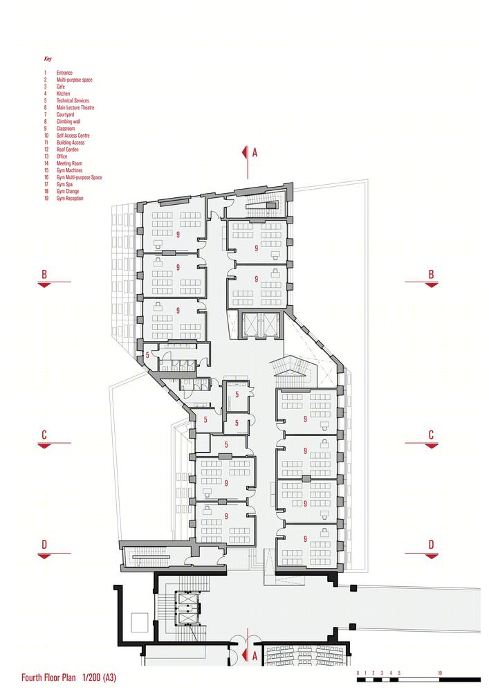 土耳其伊兹密尔经济大学外国语教学楼丨AUDB Architects-115