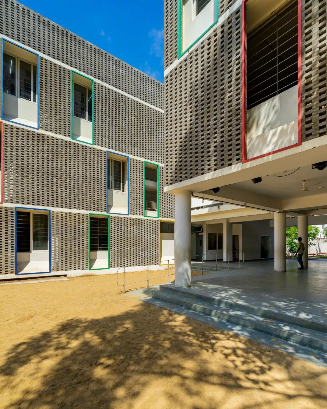 孟买 Maharishi Vidya Mandir 学校丨印度丨KSM Architecture-19