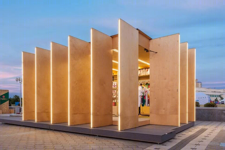 白俄罗斯 Soligorsk 活力展亭，简约环保设计诠释城市品牌-11