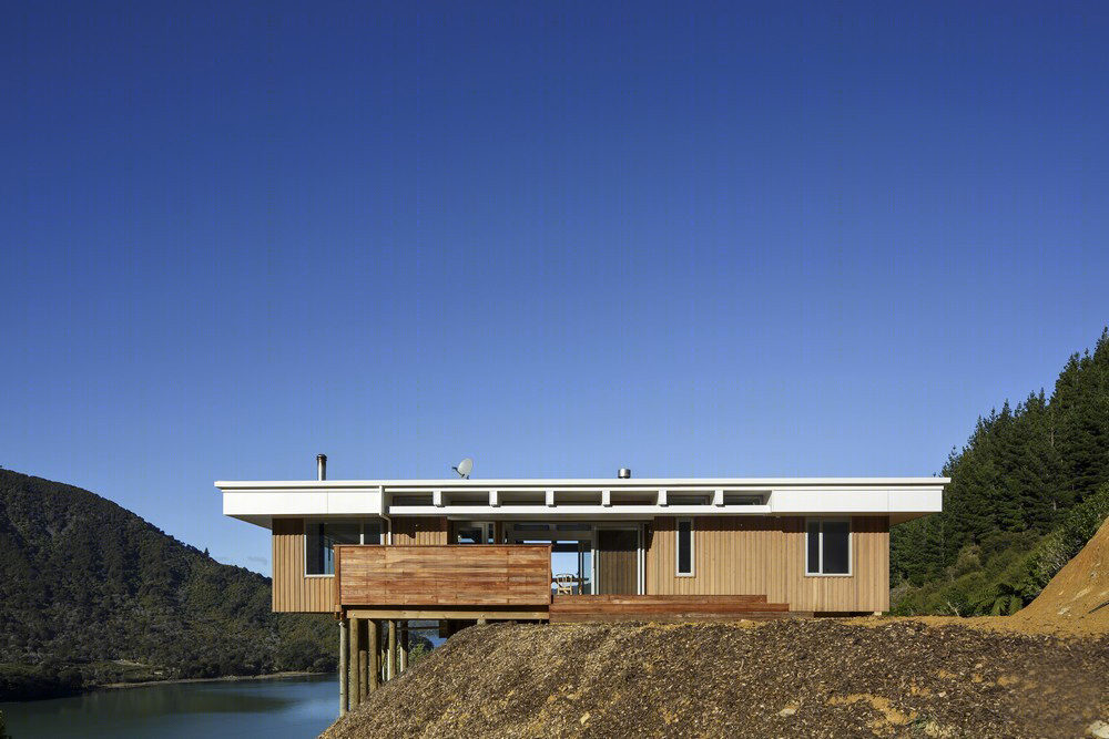 新西兰峡湾观景小屋丨Irving Smith Architects-17