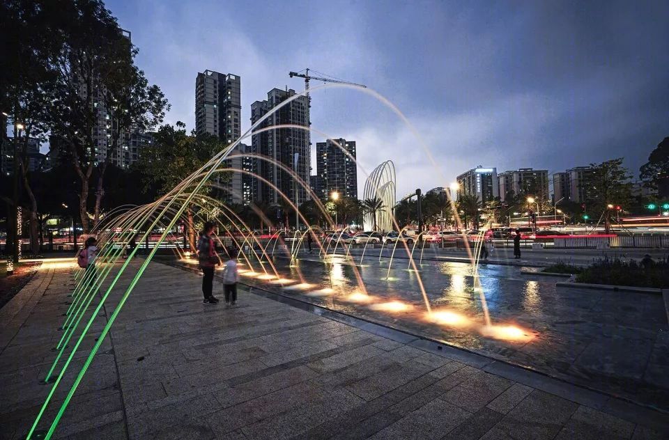 深圳宝安中心区四季公园——融合景观与活动的门户公园-20