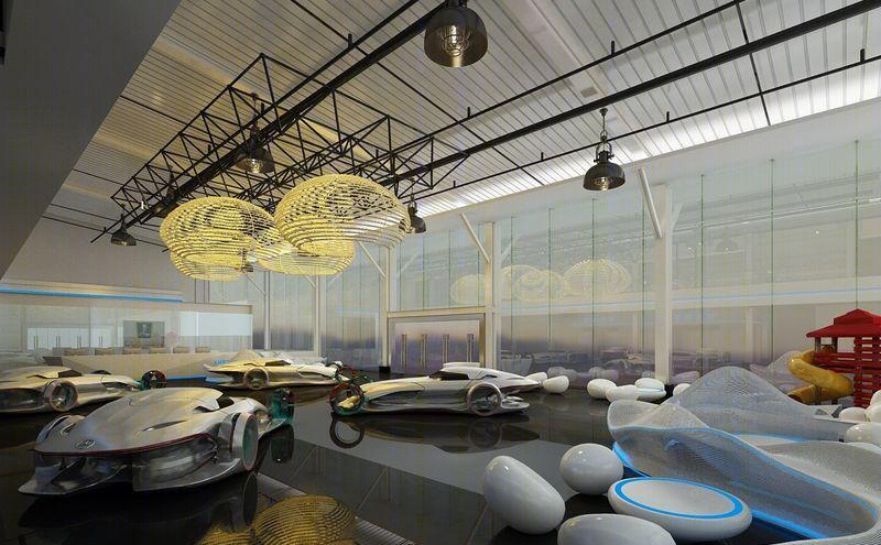 东风裕隆纳智捷沈阳华龙汽车展示空间项目-48
