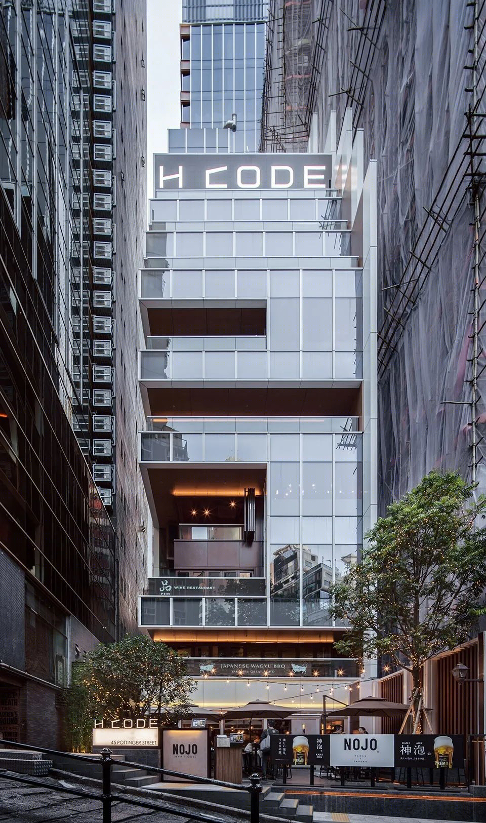 香港中环新地标 H Code 大厦 | 艺术、自然与人的无碍互动-9