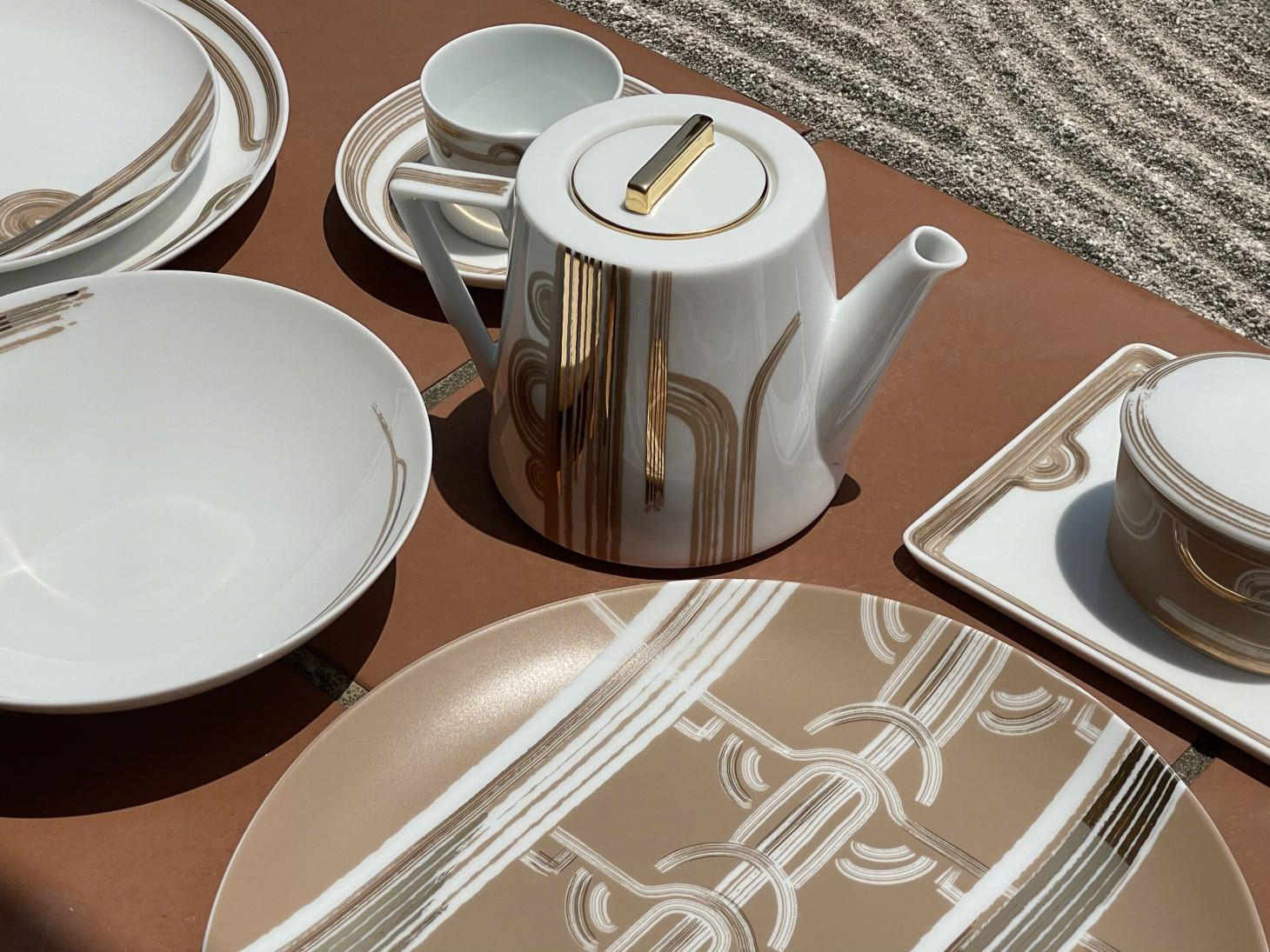 André Fu 新作 | 艺术装饰花园系列家具,融合日本禅意与 Art Deco 风格-21
