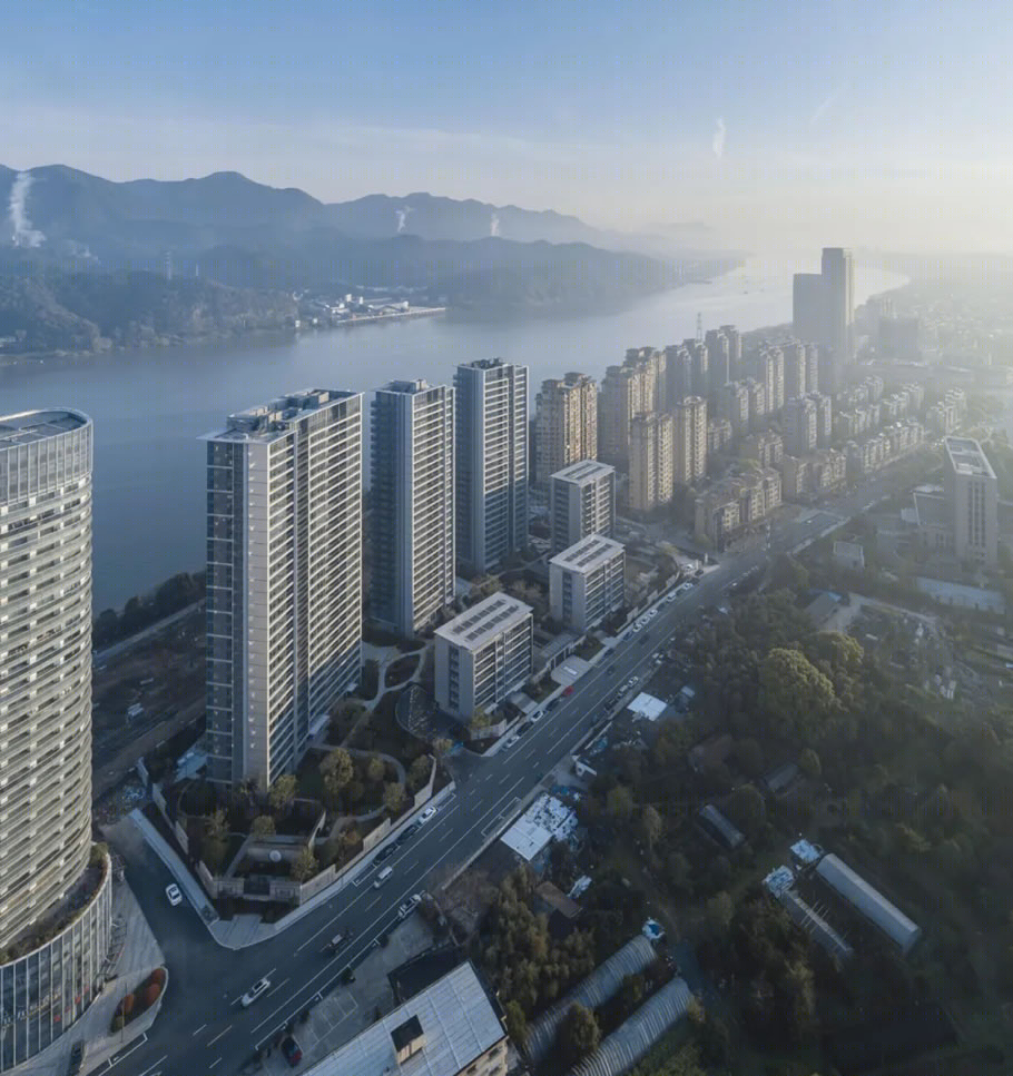 桐庐富春望 · 江畔诗意住宅丨中国浙江丨GLA 建筑设计-9