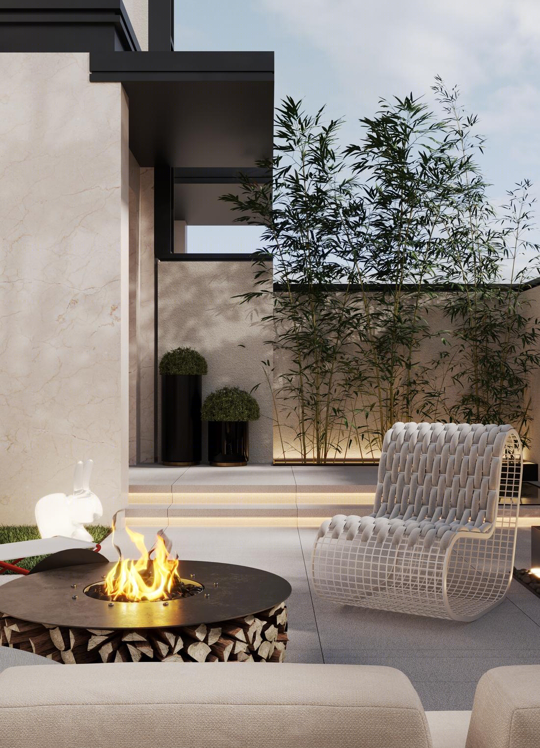 意式简约艺术别墅-6