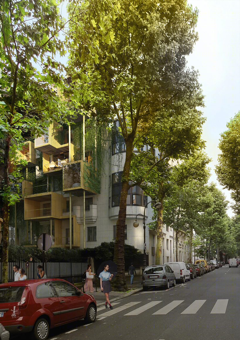 巴黎老建筑绿色改造,个性与艺术共生-10