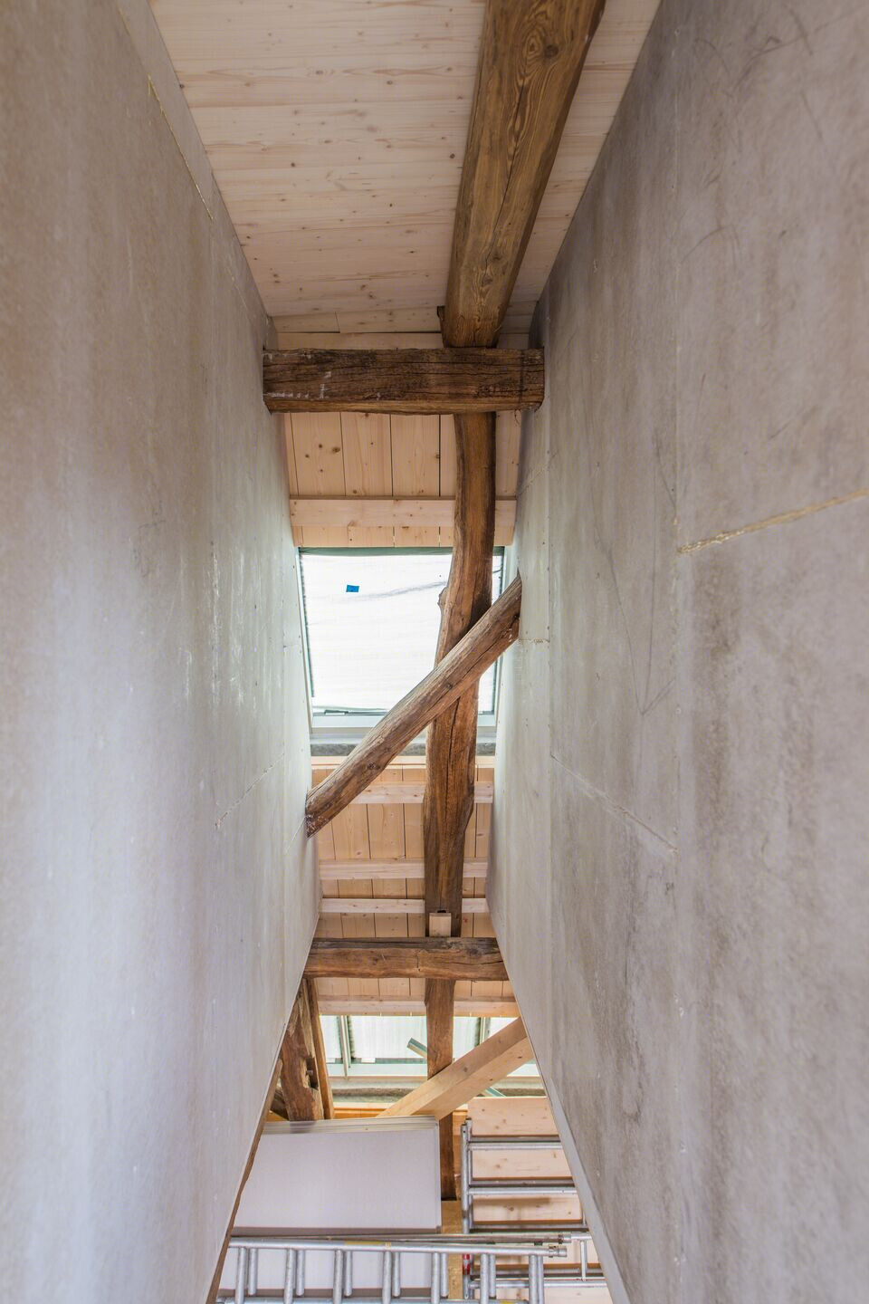 德国蒂宾根市历史悠久的谷仓建筑改造丨Architekturbüro Manderscheid-36